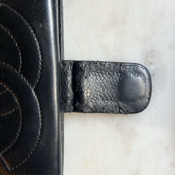 GUC Chanel Caviar Leather double snap wallet - Picture 6 of 10
